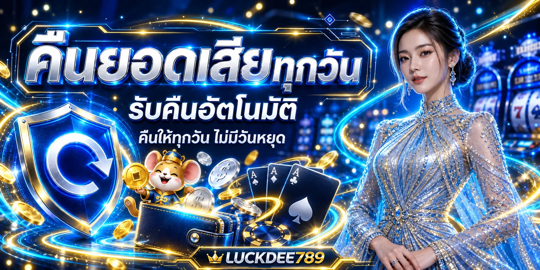 แนวทางคืนยอดและจัดการบัญชี LUCKDEE789